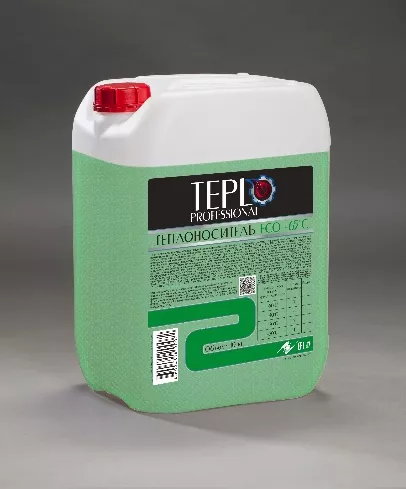Теплоноситель Teplo Professional-30. 10кг пропиленгликоль зеленый