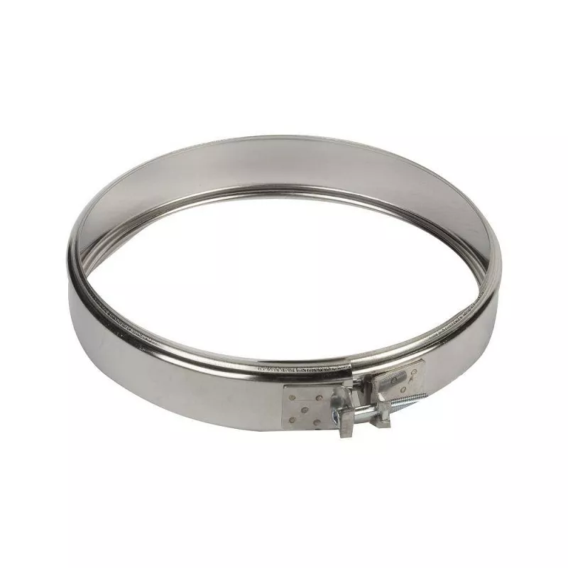 Хомут обжимной, ф 180, AISI 439/0,5мм, h=46мм												