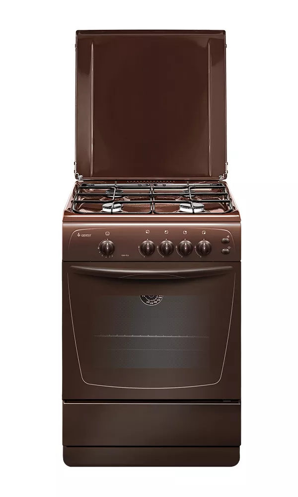 Газовая плита Гефест 1200-С6 К43 (корич)